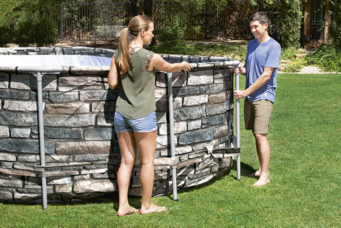 Bestway Power Steel™ pool oval 20.241 liter 
